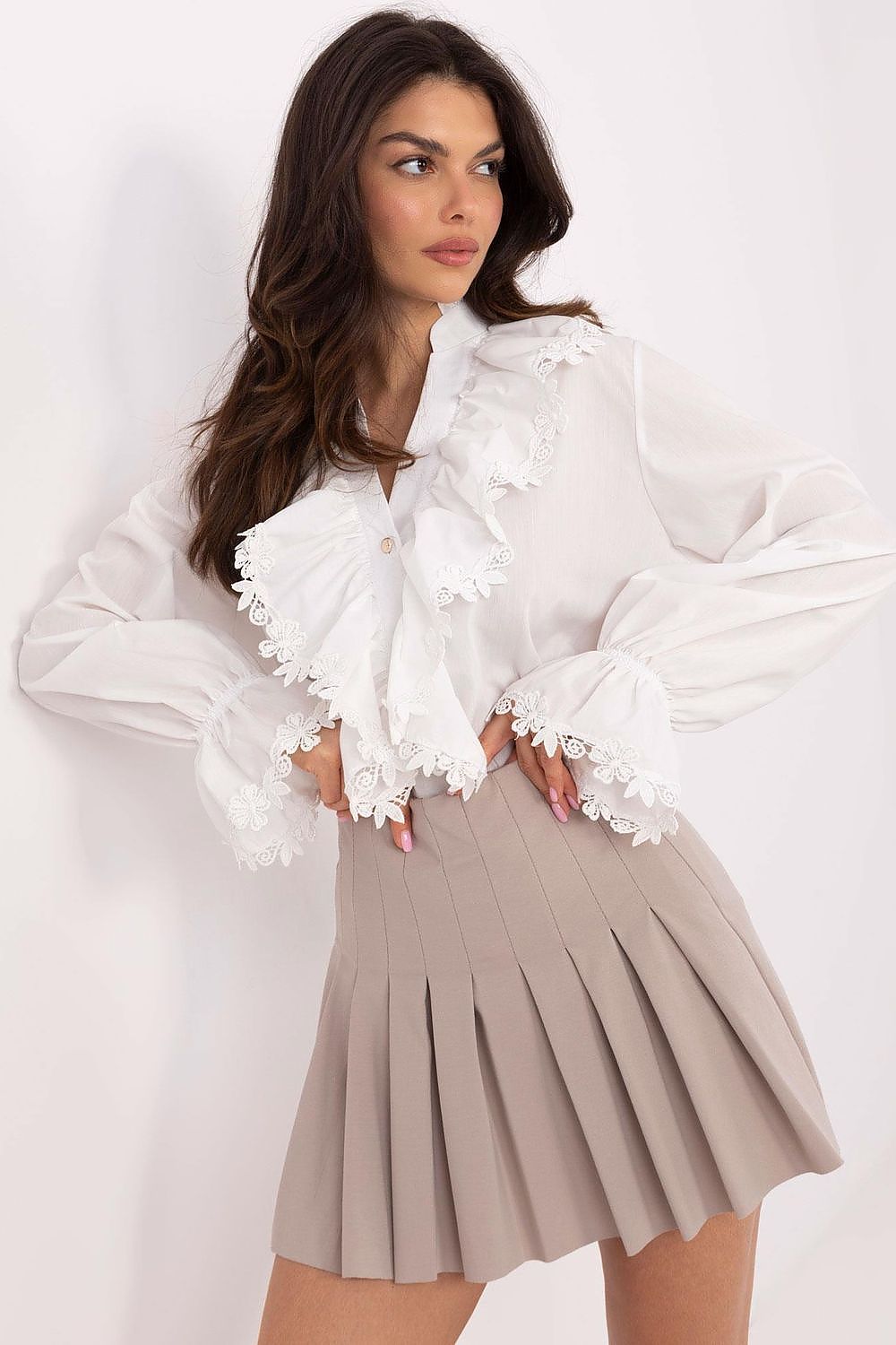 Spódnica Model DHJ-SD-8792.68 Dark Beige - Italy Moda