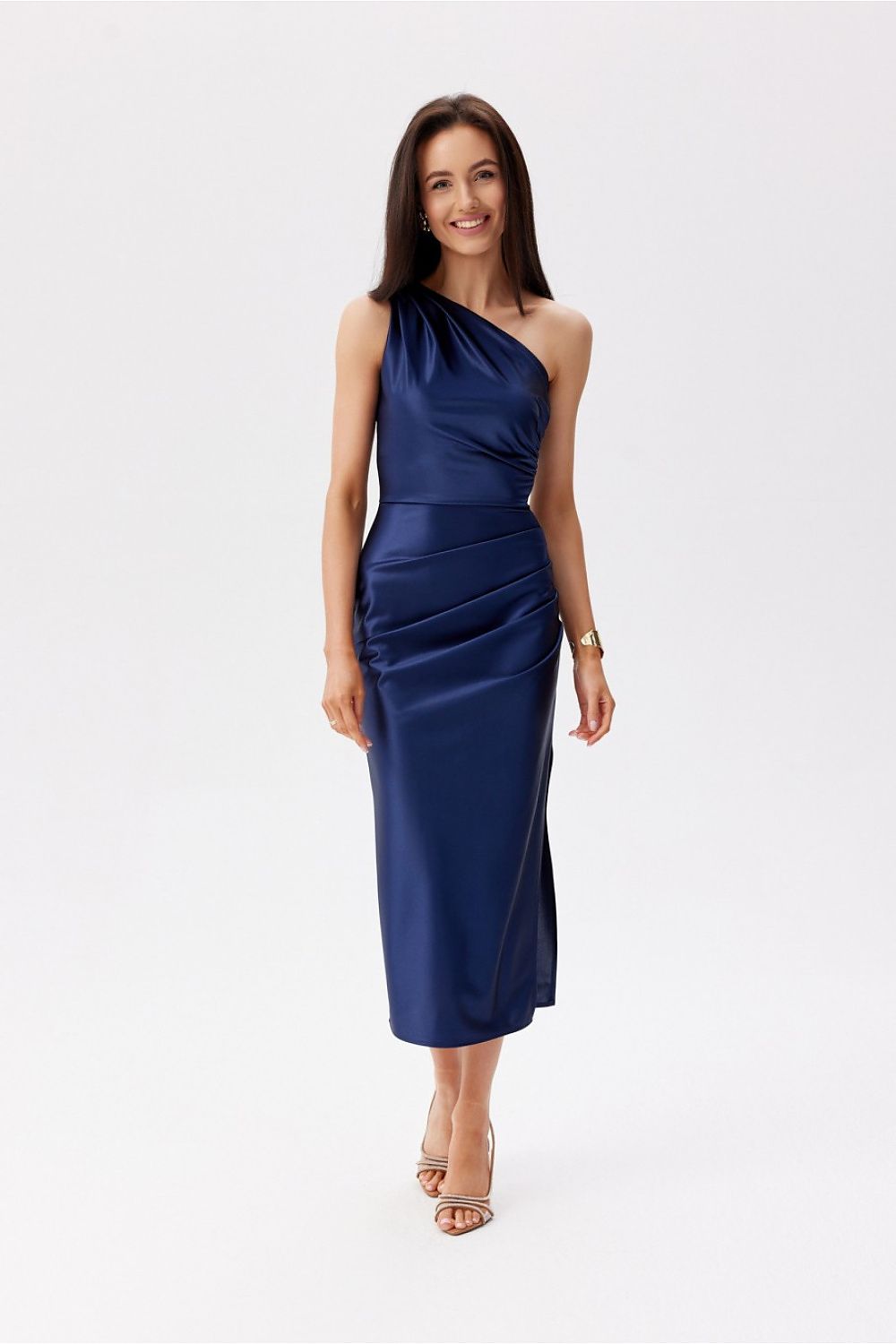 Sukienka Model Elen GRA SUK0437 Navy - Roco Fashion