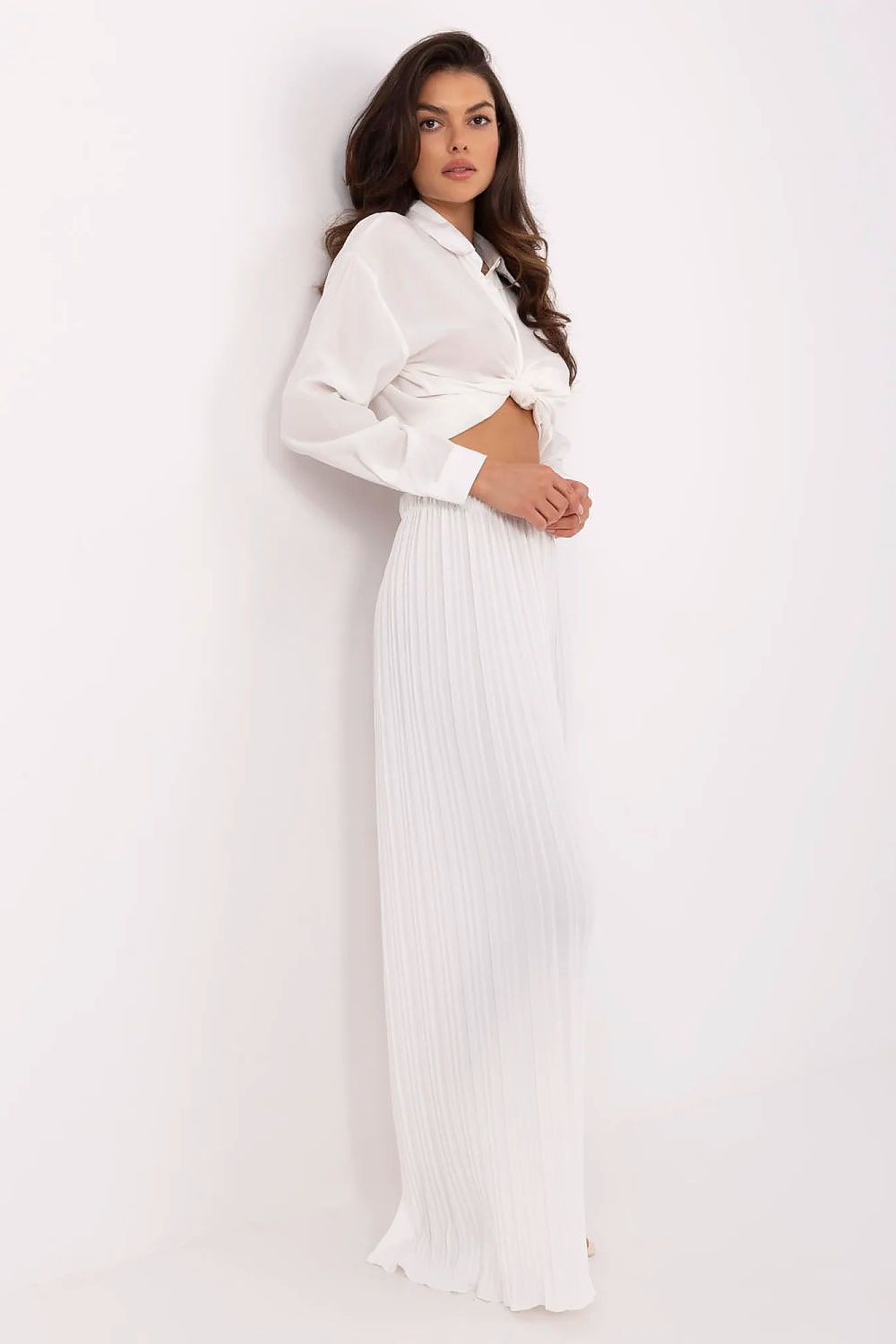 Spodnie Damskie Model MI-SP-A2432.71 White - Italy Moda