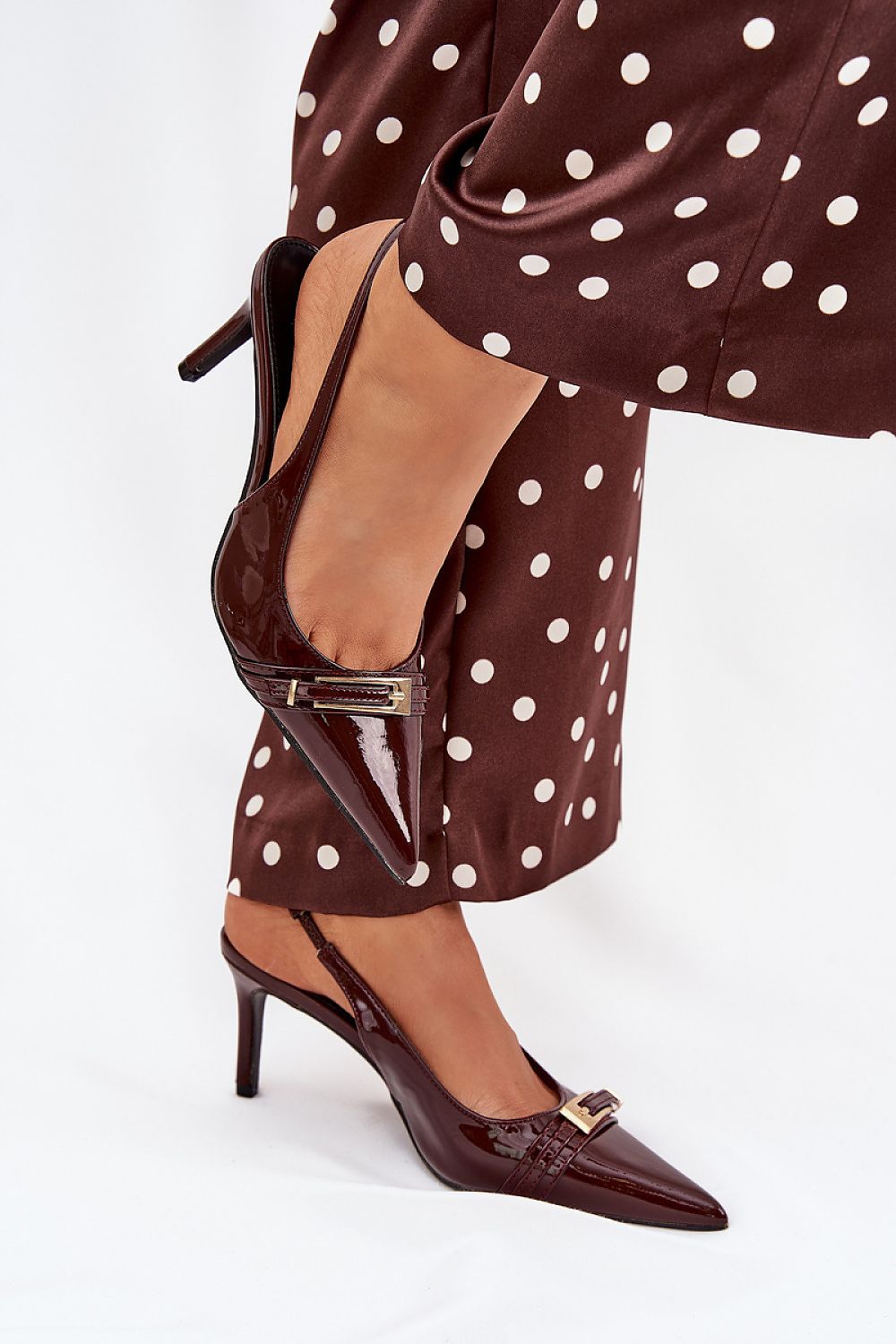 Szpilki Model Vivae P-1457 Czekolada - Step in style