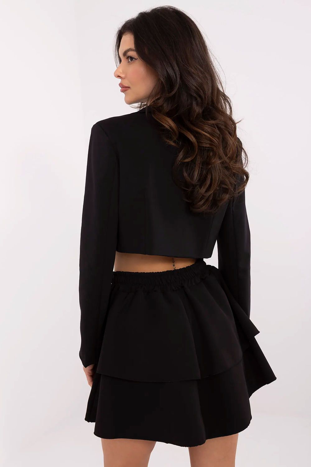  Spódnica Model MI-SD-G9123-1.25 Black - Italy Moda 