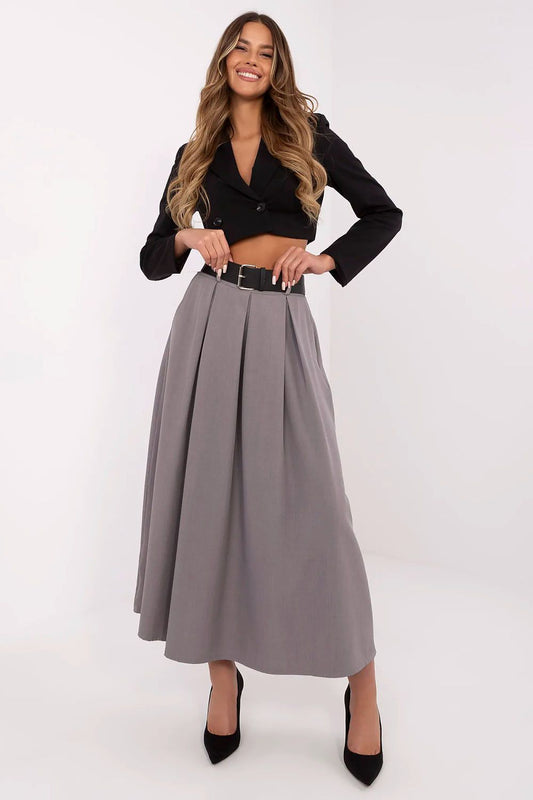  Spódnica Model MI-SD-88653.89 Grey - Italy Moda 