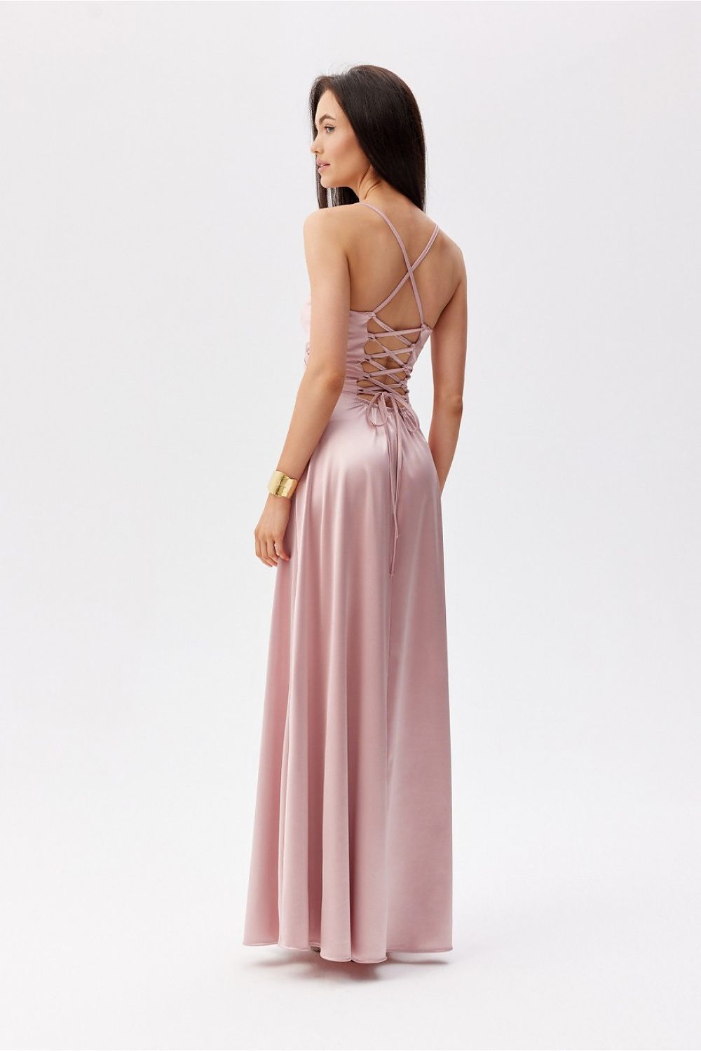 Sukienka Model Serena ROZ SUK0521 Pink - Roco Fashion 