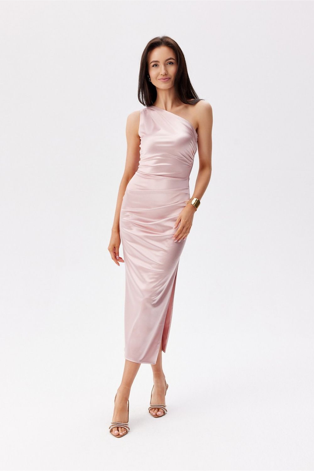  Sukienka Model Elen ROZ SUK0437 Pink - Roco Fashion 