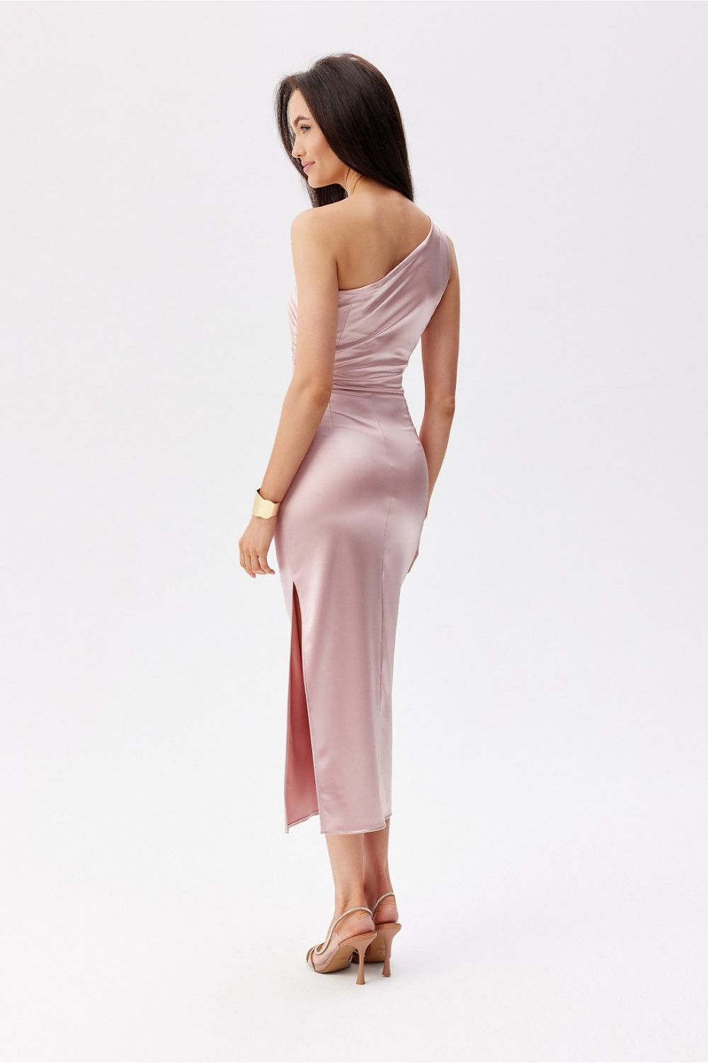  Sukienka Model Elen ROZ SUK0437 Pink - Roco Fashion 