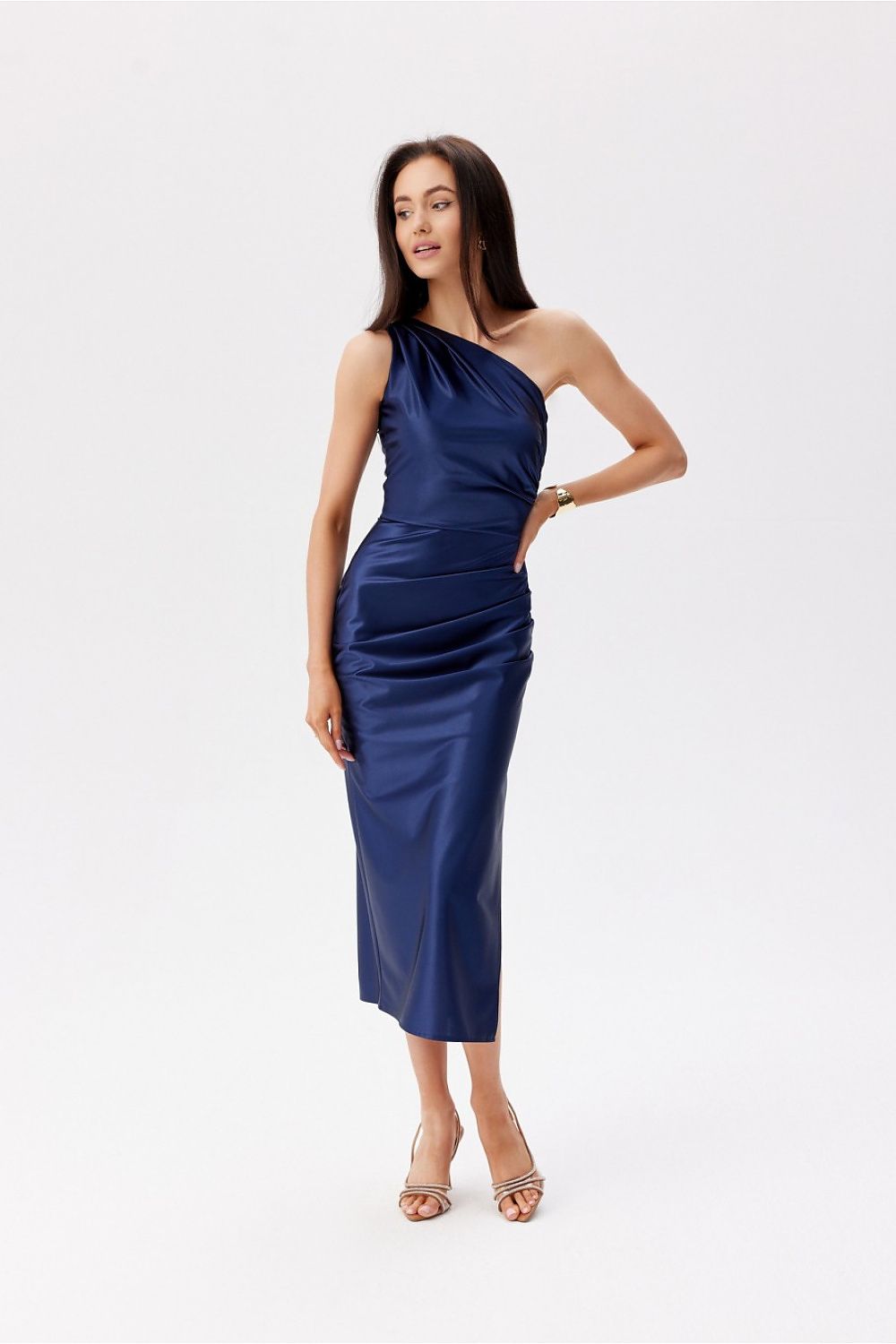  Sukienka Model Elen GRA SUK0437 Navy - Roco Fashion 
