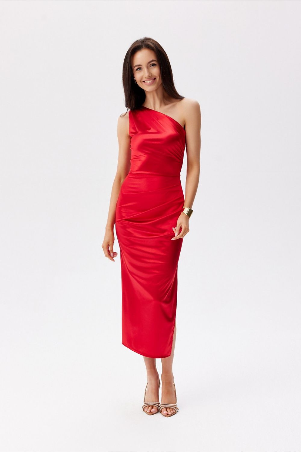  Sukienka Model Elen CZE SUK0437 Red - Roco Fashion 
