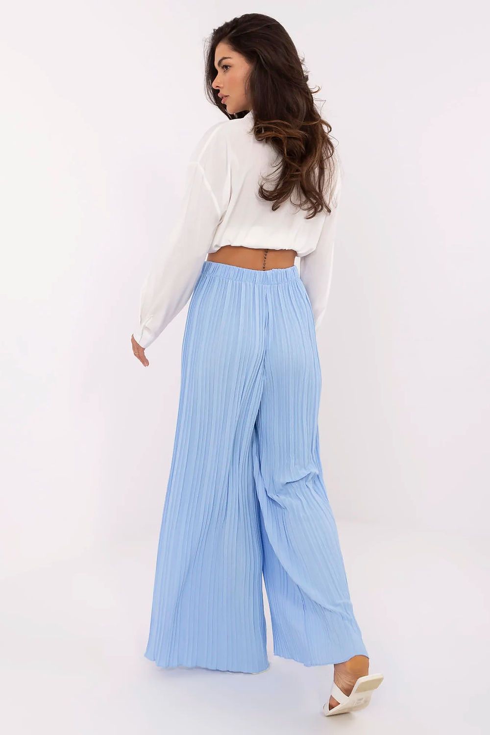  Spodnie Damskie Model MI-SP-A2432.71 Light Blue - Italy Moda 