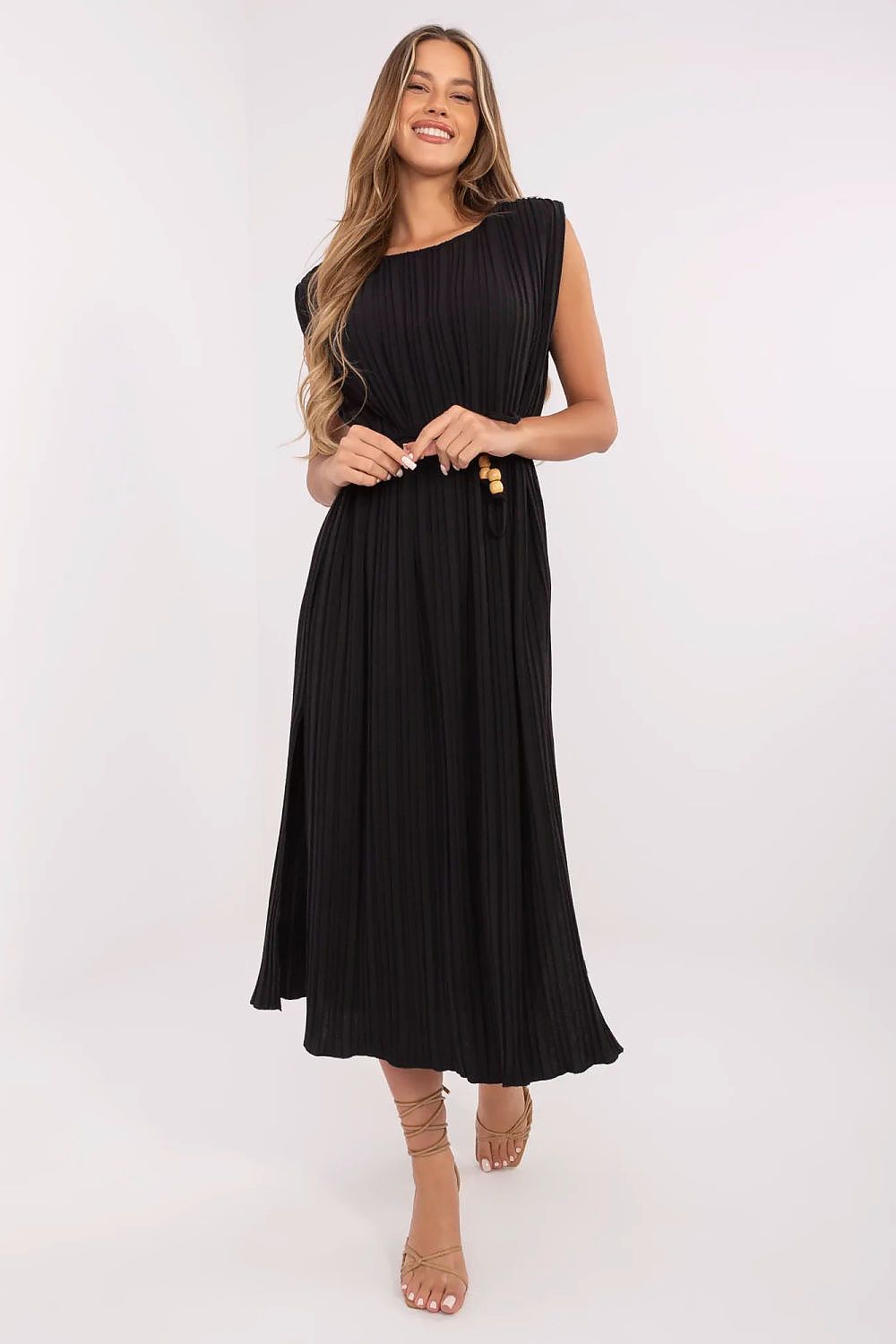  Sukienka Model DHJ-SK-19830.00 Black - Italy Moda 