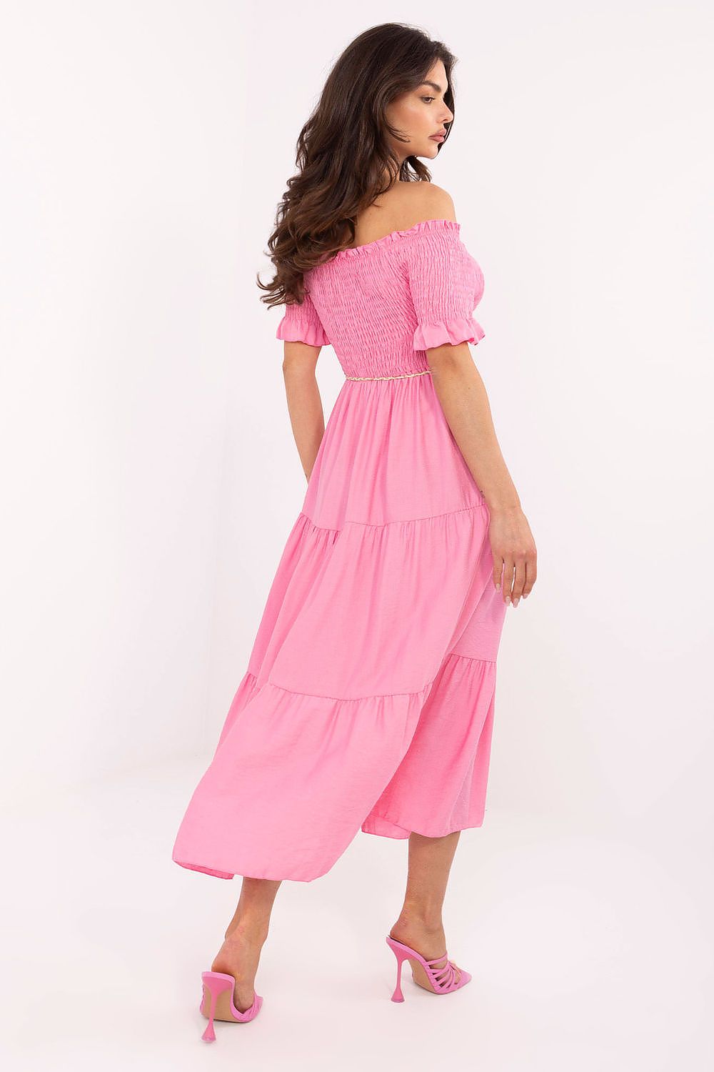  Sukienka Model MI-SK-A2609.96 Pink - Italy Moda 