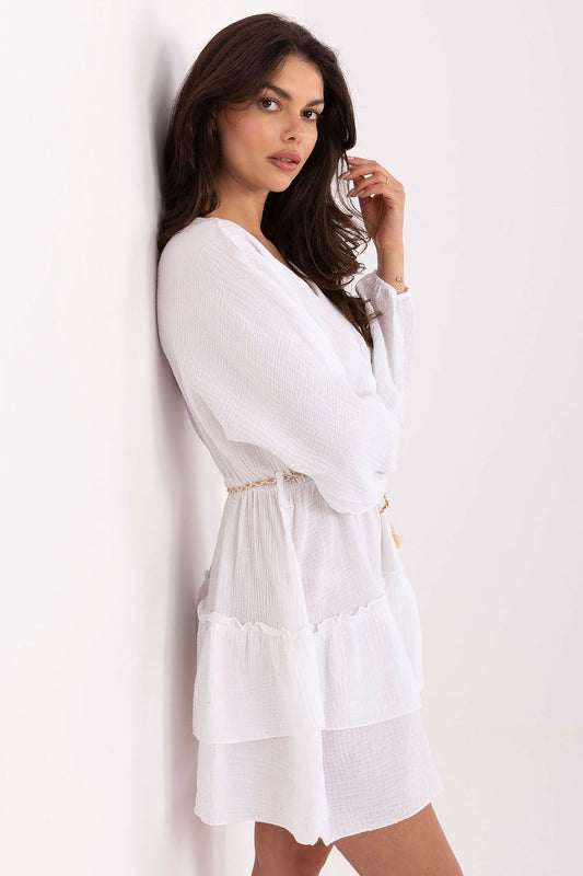  Sukienka Model MI-SK-A5079.27 White - Italy Moda 