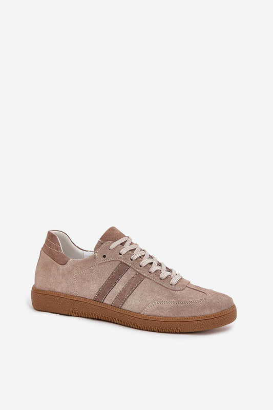   Buty Sportowe Model Zazoo N1068 Dark Beige - Step in style 