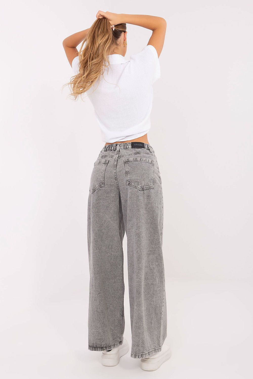  Spodnie Jeansy Damskie Model D80023BG62551G135 Grey - Sublevel 