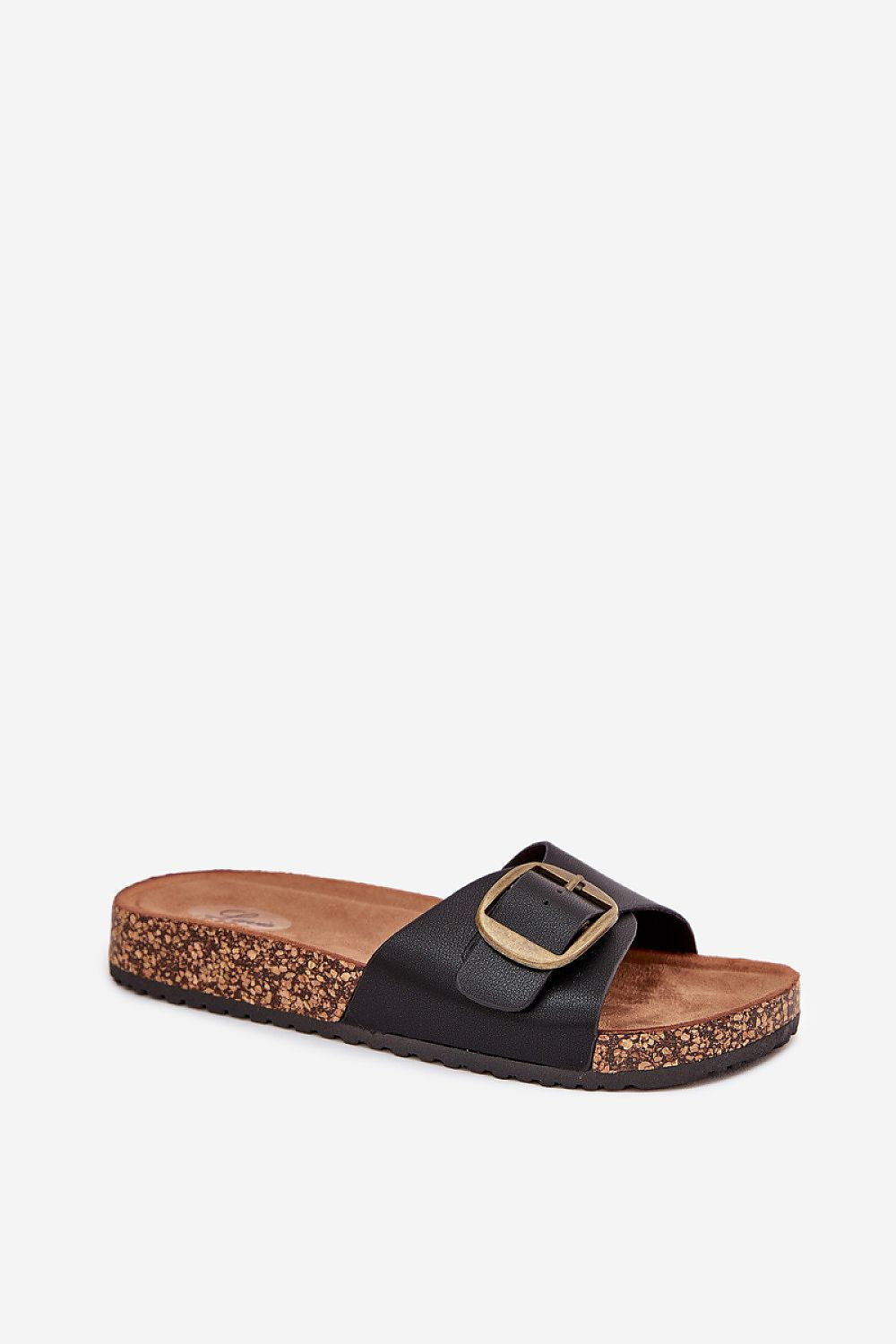  Sandał Klapki Model Vianara WD300 Black - Step in style 